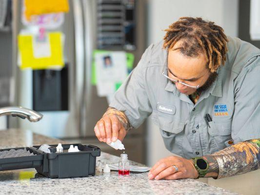 Clean, safe, and great-tasting water--Five Star Home Services offers expert water testing for your peace of mind.