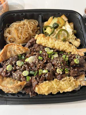 Yaki platter Beef Bulgogi