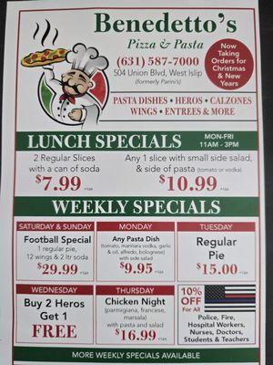 Benedetto's Pizza & Pasta