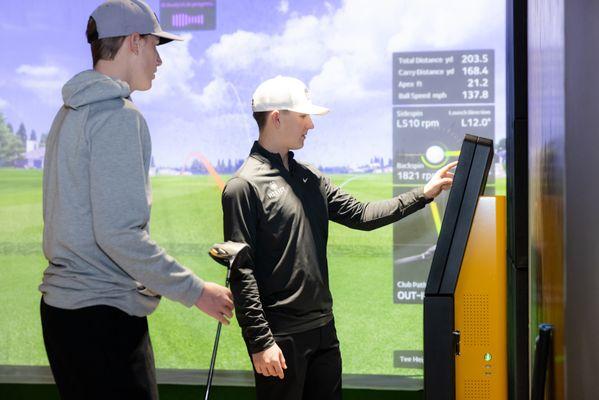 Where golf meets innovation. Perfect your swing indoors with real-game data and a social vibe.
