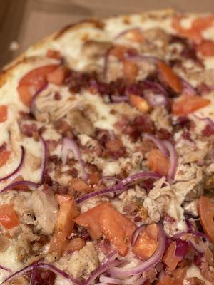 Chicken Club Pizza