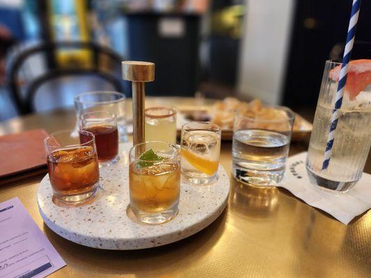 Special flight and Paloma - a perfect start for date night.