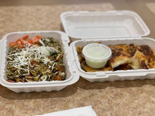 Tea Leaf Salad Keema Palata