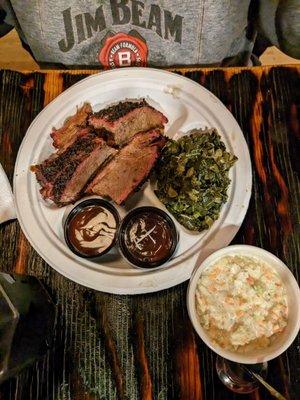 The brisket meal!