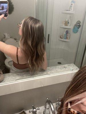 Balayage done by Emma