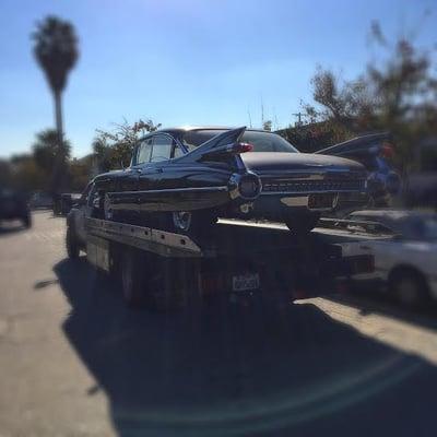 Towing Downtown - Los Angeles
