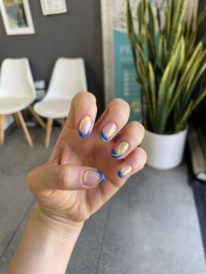 beautiful summer time nails w/ Lina!