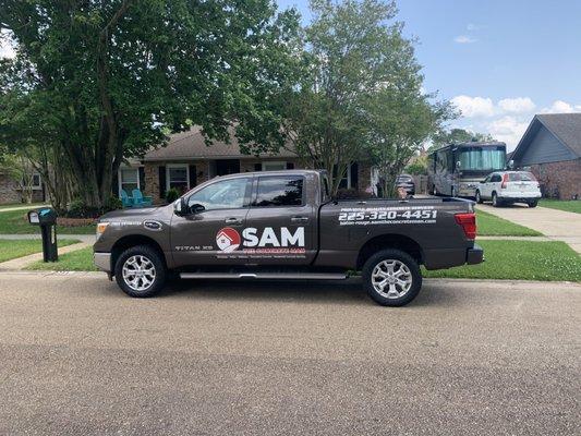 Sam The Concrete Man Baton Rouge