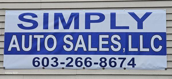Simply Auto Sales, LLC
603, 266, 8674