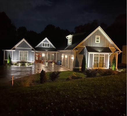 Newly built home by Glenn Wilson Construction in Hickory North Carolina