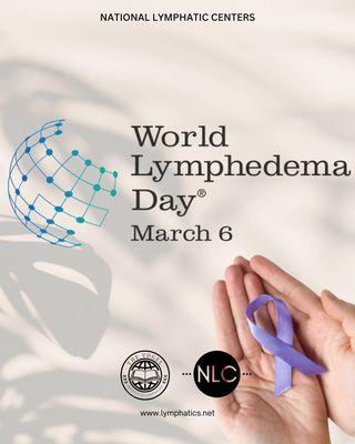 March 6th is World Lymphedema Day!
Lymphatic Education & Research Network, Illinois Chapter https://lymphaticnetwork.org/wld/