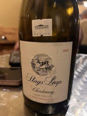 Great chardonnay