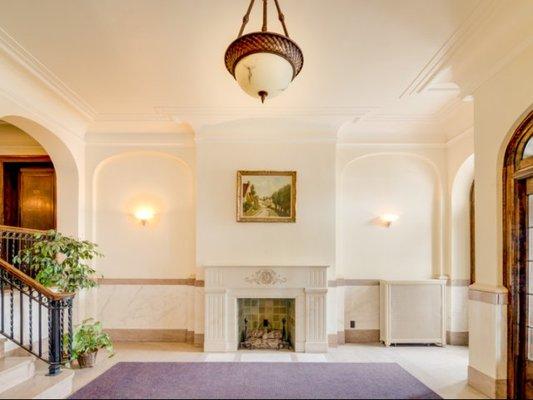 Historic entrance lobby