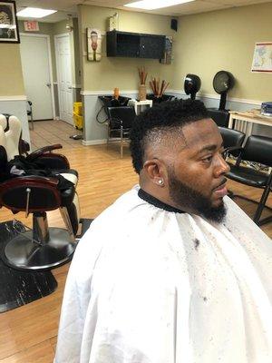 The south of london mohawk cut