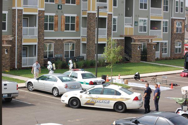 The 19th Judicial District Drug Task Force is investigating Meth lab explosion