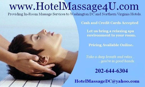 Hotel Massage 4 U