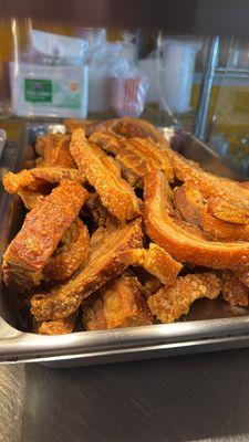 Chicharrón every Friday after 11:30am!!