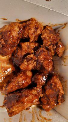 Jerk BBQ boneless wings