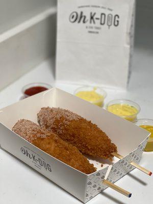 #5 (Cheddar/Mozzarella) & #6 (All Mozzarella)