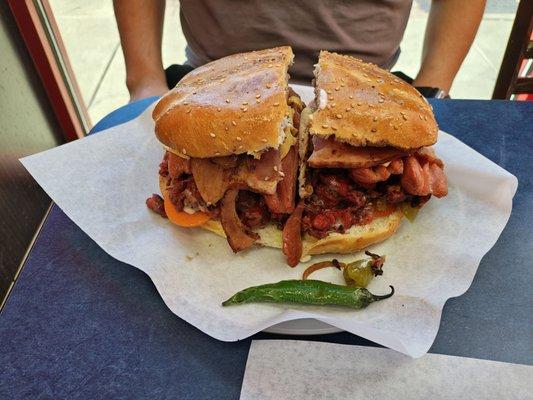 The enormous Torta Cubana
