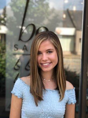 First time hair color! 
 by Samantha