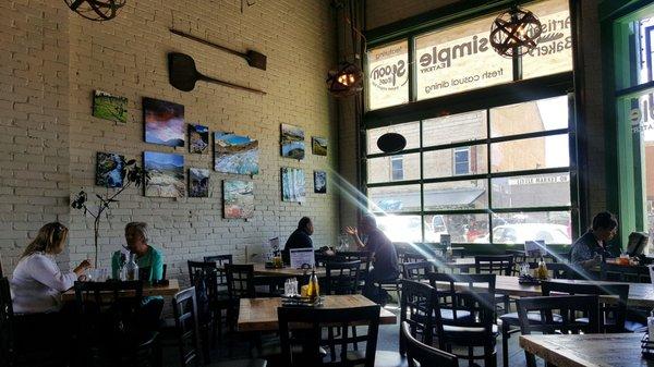 Great space! Love the brick!