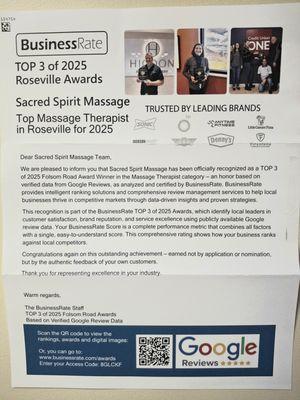 Sacred Spirit Massage
