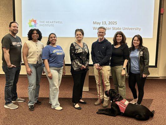 A trauma informed training for Worcester State University mental health counselors, 5/13/25