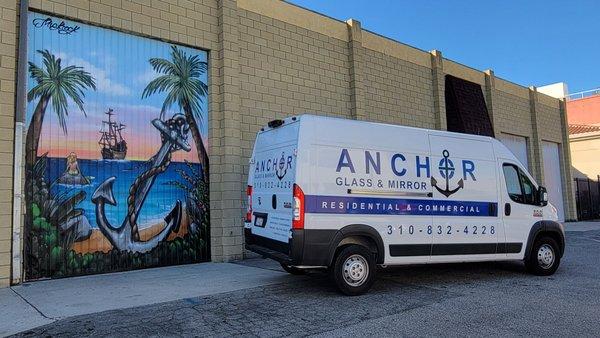 Anchor Glass and Mirror