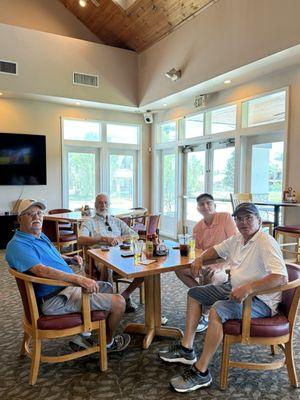 Good time after our round