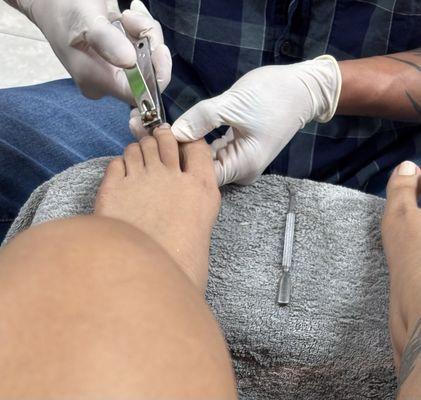 Rust on almost every one. I'm disgusted with my whole experience here.