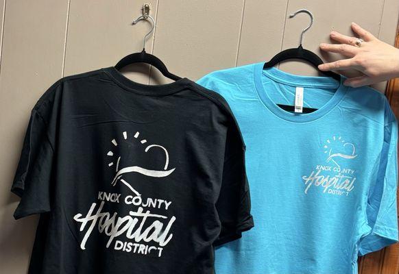 Shirts with lots of different prints. Also customized