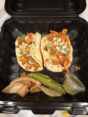Chicken tacos