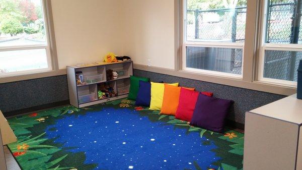 School Age Quiet Reading Area