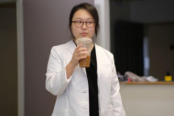 But, first coffee! All my patients know that I am huge fan of Americano. #throwbackthursday while I was opening my office