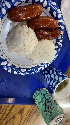 My breakfast konganisa w/rice and sinigang soup.