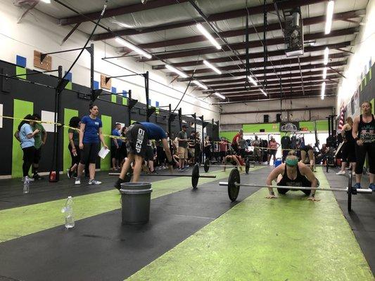 "Burpees de Mayo" competition that CFGP hosted
