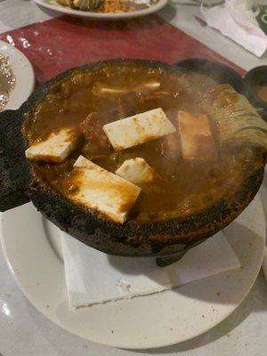 Shrimp molcajete