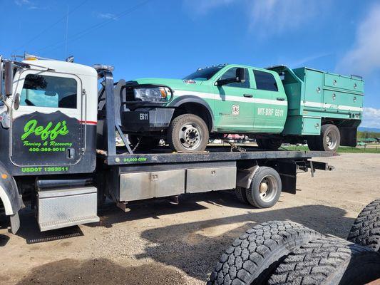 Forest Service Tow
