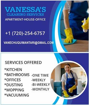 Vanessa's Cleaning Services