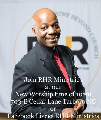 RHR Ministries
Pastor Kelvin Whitehead