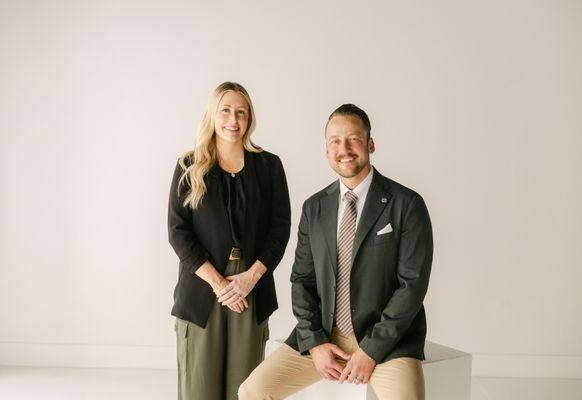 Dr. Patrick Silvaroli and Dr. Michelle Schiro