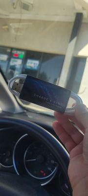 3-ft USB to USB-C cable for Android