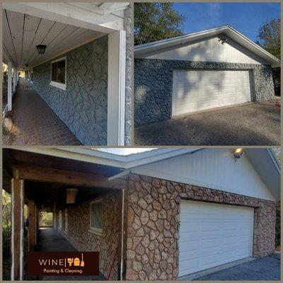 Wine Painting and Cleaning