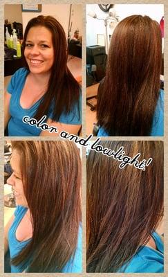 Color & lowlight, lightly trimmed and layered. By Tara