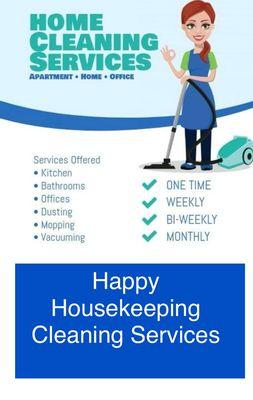 Happy Housekeeping Cleaning Services
