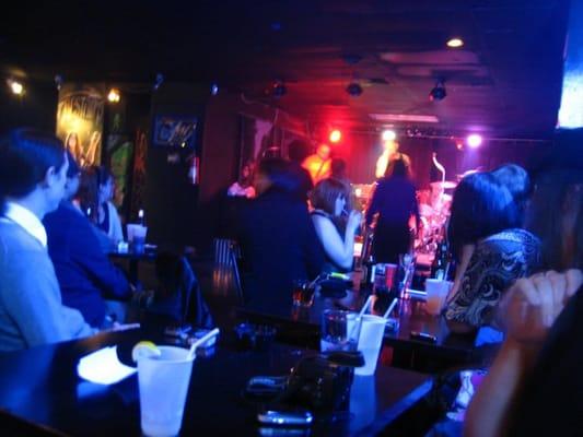 Local Orbit playing at Whiskey's