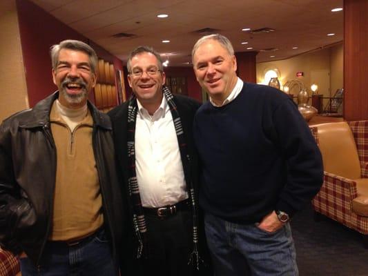 After a deposition in Syracuse last year, I got to have diner with my brothers. It was only like 15 below zero - man I love...