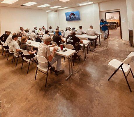 Technician Training.