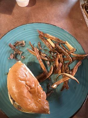 Greasy disgusting food that made me sick